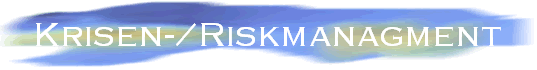 Krisen-/Riskmanagment